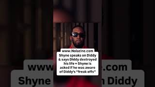 Shyne speaks on Diddy shyne diddy nolazine [upl. by Annasiul]