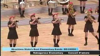 Japan Band Festival Nakagurose Elementary School [upl. by Adehsor164]