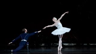 Swan Lake Zenaida Yanowsky and Nehemiah Kish in rehearsal The Royal Ballet [upl. by Adamik141]