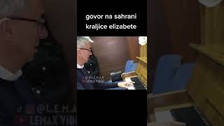 Zmaj drži govor na sahrani engleske kraljice Elizabete balkan srbija shorts hrvatska bosna [upl. by Ailat788]