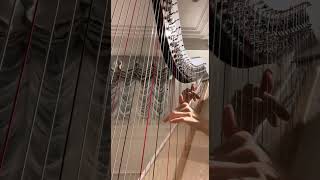 Händel harp concertoornament verヘンデル協奏曲一楽章①②装飾音符バージョン） [upl. by Elleira191]