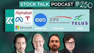 Stock Talk Podcast Episode 250 [upl. by Jurgen]