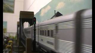 RIVAROSSI NYC GREY HUDSON 484 NUMBER 5446 AND 9 SANTA FE COACHES [upl. by Rockie733]