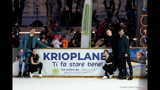 Treviglio on Ice 2023  Rebecca Ghilardi e Filippo Ambrosini [upl. by Garreth]