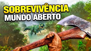 10 Melhores Jogos SOBREVIVÊNCIA em MUNDO ABERTO pra Jogar no Android e iOS OfflineOnline [upl. by Epillihp]