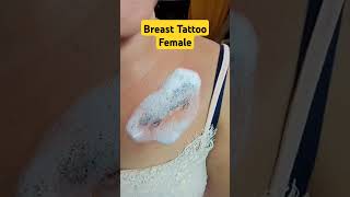 Female Breast Tattoo [upl. by Amero]