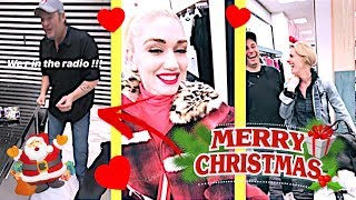 Gwen Stefani amp Blake Sheltons last minute shopping on Christmas Eve 🎅😍🎄 [upl. by Stephine615]