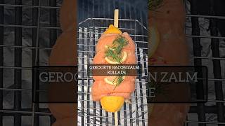 gerookte zalm bacon rollade op de kamado [upl. by Trixy]