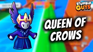 New QUEEN OF CROWS Skin gameplay in Stumble guys [upl. by Asyle]