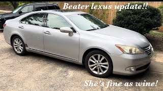 September 1 2024 update 2010 Lexus ES 350 Test Drive 0 to 60 walk around POV owner review [upl. by Ilatan898]