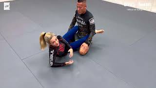 MMA Demo  Reverse Kimura  Laura Sanko [upl. by Akit]