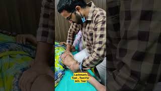 Lachmans Test Test For ACL Tear Dr Sai Chandra MBBS DNB Ortho [upl. by Ennaisoj]