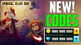 New CODES⚠️PIXEL GUN 3D PROMO CODES 2024  PIXEL GUN 3D CODES  CODES FOR PIXEL GUN 3D [upl. by Hedges827]