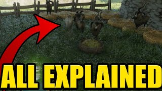 HOW to TAME GOAT to GET FRIZZY GOAT MILK and MILK in ENSHROUDED [upl. by Wj]