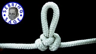 Knot Tying The Linemans Loop [upl. by Nogam]