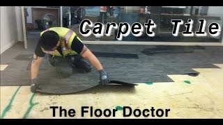 How to Install Carpet Tiles [upl. by Nalorac]