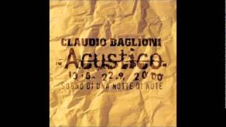 Claudio Baglioni  Via Acustico [upl. by Eillo]