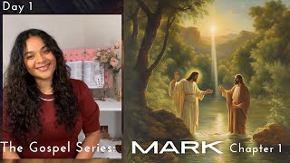 The Gospel of Mark  Chapter 1  bible 📖 gospelofmark 🙏❤️📯 [upl. by Parish]