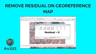 How To Remove Residual On Georeferenced Map [upl. by Zosema]