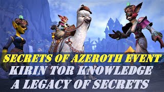 Secrets of Azeroth Event Day 11  Kirin Tor Knowledge  A Legacy of Secrets  Old Karazhan Raid [upl. by Asnerek]