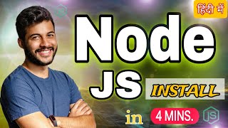 How to Install Node js  StepbyStep Guide in 4 Minutes💯 [upl. by Tessi]