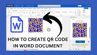 How To Create Qr Code In Word Document [upl. by Margareta652]