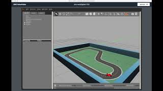 Watch a Deepracer simulation from AWS [upl. by Pedroza242]