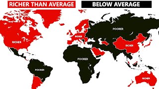 Countries Which Are RICHER Than the World Average [upl. by Ellekcim]