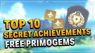 Genshin Impact Secret Achievements Free 200 Primogems [upl. by Ednew]