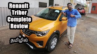 triber review  triber review in tamil  Renault Triber Complete Review in Tamil  Motorvibe [upl. by Nawotna875]