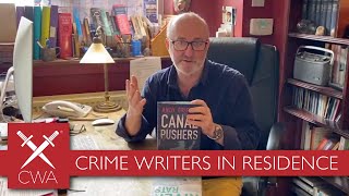 Crime Writers in Residence Andy Griffee April 2020 [upl. by Anivid]