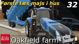 Første læs majs i hus  Seasons  Oakfield Farm 19  Episode 32 [upl. by Namaj873]