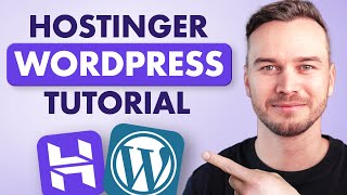 Hostinger Wordpress Tutorial 2024  Step by Step [upl. by Mayeda]