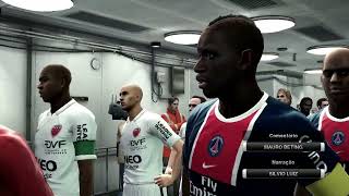 PSG X DIJON PES 2012 PSA3 [upl. by Nennahs]