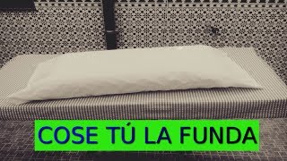 Cómo hacer una funda de almohada [upl. by Rothstein]