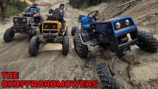 Built offroad mowers go 4x4ing in the mountains [upl. by Inaliel987]