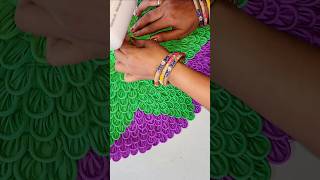 DOORMAT MAKING AT HOME doormatineasyway doormatdesign paydanbananekatarika [upl. by Hacceber898]