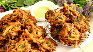 Mixed Vegetable Pakora Ramadan 2022 Special Pakora Recipe [upl. by Elleral]