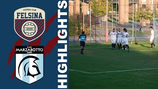 Highlights Felsina  Marzabotto 2000 Giornata 11 Prima Categoria Gir E [upl. by Chelton802]