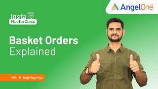 Option Strategy with Basket Order Live Market  Basket Order Explained [upl. by Akinuahs]