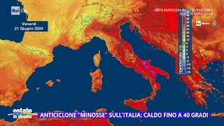 quotMinossequot che caldo Foggia la città più bollente  Estate in diretta 19062024 [upl. by Iruy932]