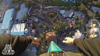 Falcons Fury  Onride  Busch Gardens Tampa Florida  Intamin  Sky Jump [upl. by Evyn]