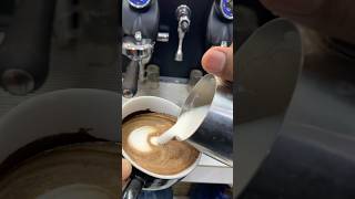 WING SWAN  LATTE ART 006 latteeart coffee coffeelatte cafelatte cafe latteartist coffeetime [upl. by Yorgerg389]