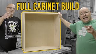 How To Build A wicked Simple Cabinet From Start To Finish [upl. by Lyda]