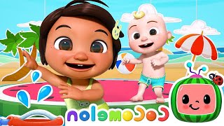 Summer Sprinkler Dance  CoComelon Nursery Rhymes amp Kids Songs  Kids Cartoon  Funny Cartoon  New [upl. by Viridis341]