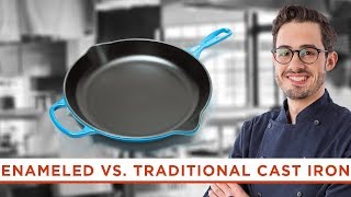 Are Enameled CastIron Skillets Worth the Higher Price Tag [upl. by Sivehc]