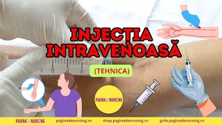 Injecția intravenoasă Tehnica AMG [upl. by Yrrab195]