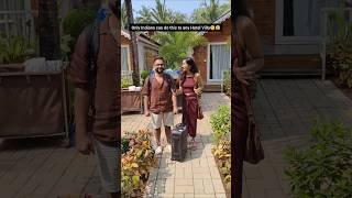 Aise beautiful hotel villa ko bhi aisa bana sakte hai hum🤣😂 niketimsy hotel indian funnyshorts [upl. by Buckels]