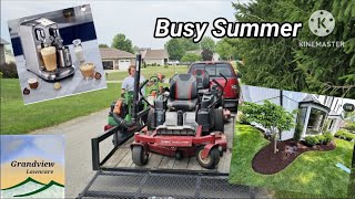 Day in the life of lawn care  2000 In one day [upl. by Adnicul]