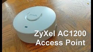 ZyXel AC1200  Unbox amp Review NWA1123AC v2 [upl. by Sarina]